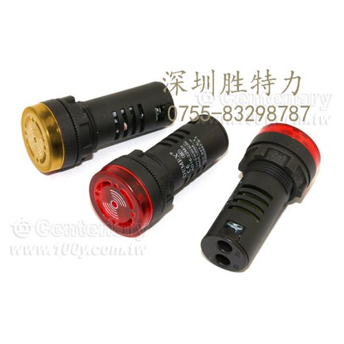 AD16-22M/r-24V DEMEX M22  LED指示蜂鸣器 AC/DC24V 红色 5个起