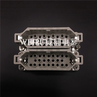 50针10A公芯 代替哈丁/西霸士 HD-050-MC 订货号09210253011 插头