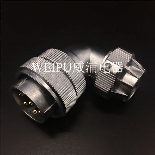 威浦防水IP67航空插头WF32-4-6-8-10-10B-11-12-13-19芯TU弯