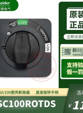 原装施耐德直接旋转手柄NSC100ROTDS塑壳总制NSC60/100电门开关