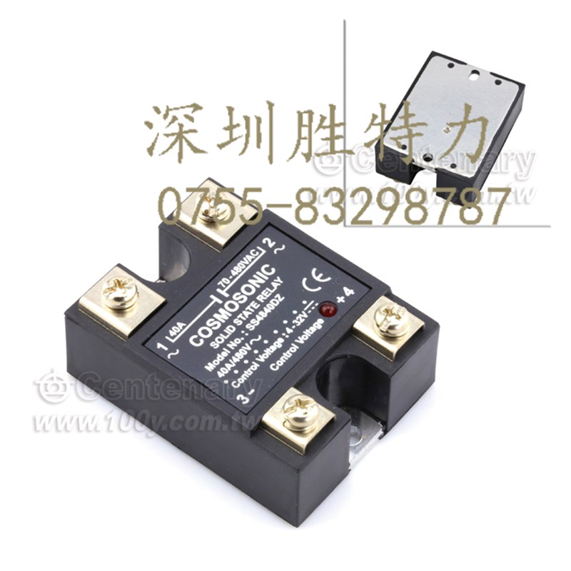 SS4810DZ 原装 COSMOSONIC 继电器 4~32VDC/70~480VAC/10A 请咨询