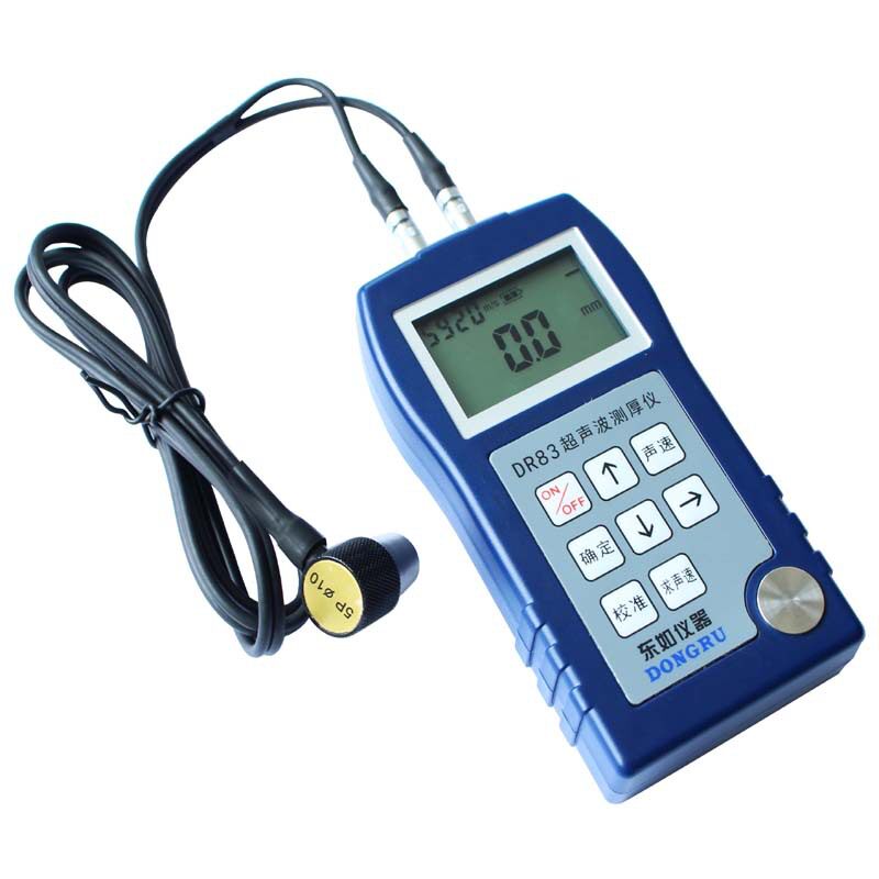 钢材测厚仪 塑料测厚仪 玻璃厚度仪 壁厚仪DR83超声波测厚仪促销