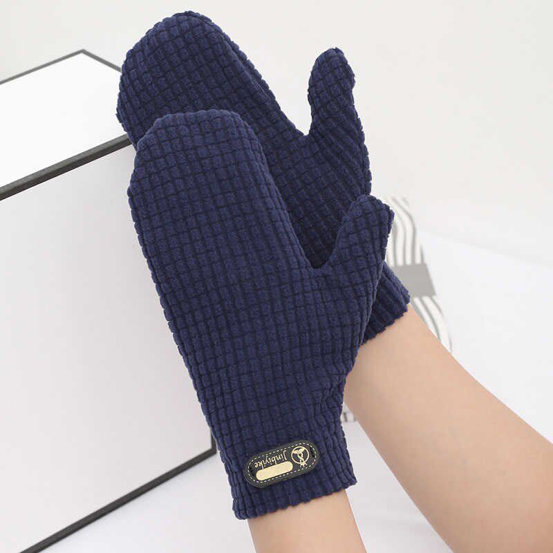 开车手套男女秋冬保暖防冻连指情侣防风骑摩托电动自行车全指防寒