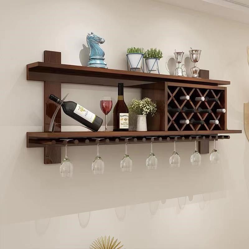 挂壁式酒柜美式酒柜酒架墙上置物架菱形酒格餐厅实木壁挂酒柜红酒,住宅家具,酒架,淘宝优惠券,粉丝福利购,淘宝优惠卷