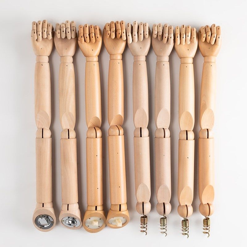 男女小孩模特道具服装模特实木机械电镀手臂女男胳膊活动关节配件,商业/办公家具,服装模特,淘宝优惠券,粉丝福利购,淘宝优惠卷