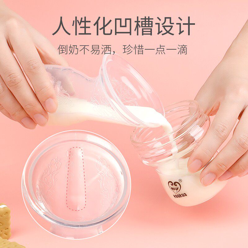 矽胶吸奶器手动吸力大自动v母乳收集器拔奶接漏奶集乳挤奶器两个