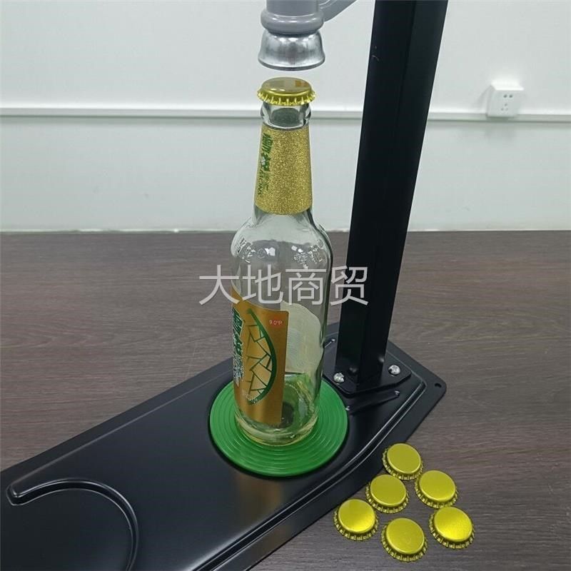 速发啤酒瓶压盖器手压式封口机手动按压汽水豆奶铁盖玻璃瓶密封旋