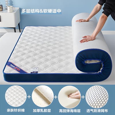 5-9cm soft bed mattress folding mattress topper pad床垫