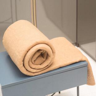 定做加工纯驼绒被芯棉衣棉裤夹层100%羊毛絮片原料羊绒被胎填充物