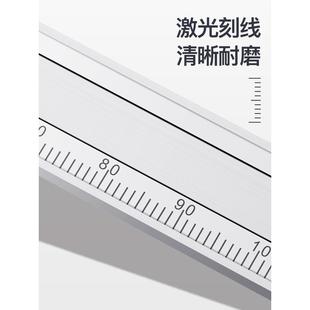 日本三量加长上长爪内径量爪带表游标卡尺300高精度不锈钢150 200