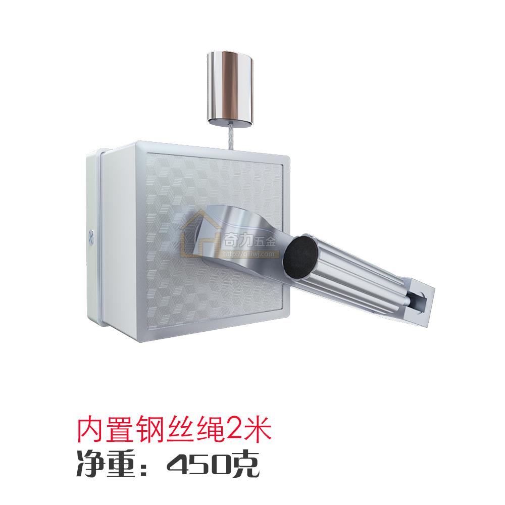 单杆手摇器升降器自锁器 标牌广告升降灯笼升降器DIY晾衣架配件