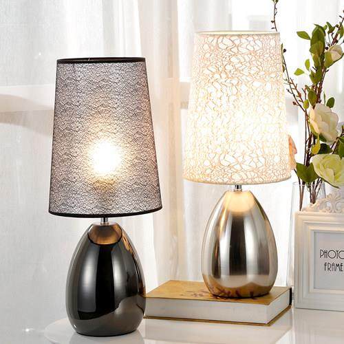 现代触摸卧室床头灯轻奢简约北欧温馨氛围睡眠极简高级感调光台灯