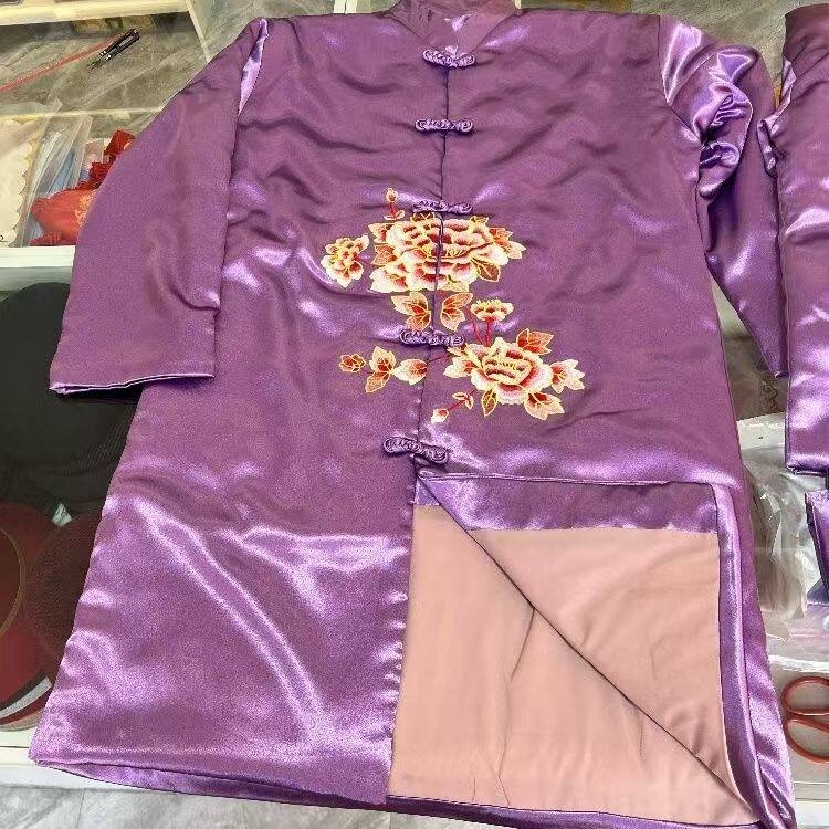 寿服男女全套高档寿衣七件包邮