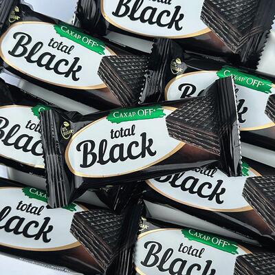 俄罗斯进口拉迈尔无蔗糖黑巧克力威化饼干纯可可脂健康食品小零食