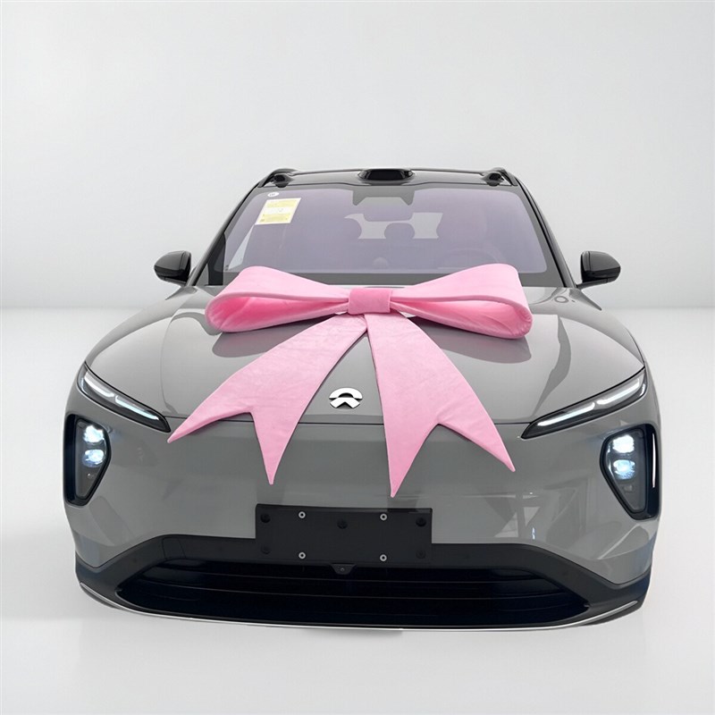 交车蝴蝶结汽车4S店展厅展车装饰布置新车提车交车仪式装饰蝴蝶结