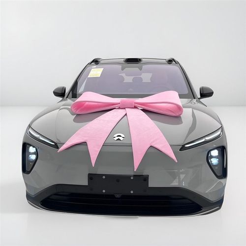 交车蝴蝶结汽车4S店展厅展车装饰布置新车提车交车仪式装饰蝴蝶结