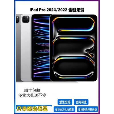 2024新款ipadPro11寸/13寸M4芯片 22款pro11/12.9寸平板电脑 国行