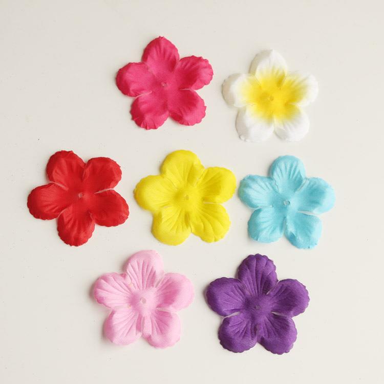 新款舞蹈裙花瓣仿真婚庆假花瓣儿童演出服饰配件花瓣玫瑰大小花片