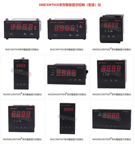 XMT600BXMT601BXMT602BXMT603BXMT604B智能显示控制(变送)