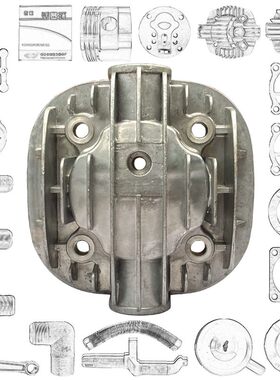 90空压机缸筒活塞缸盖大功率电动充气泵打气筒迷你空气压缩机浙江