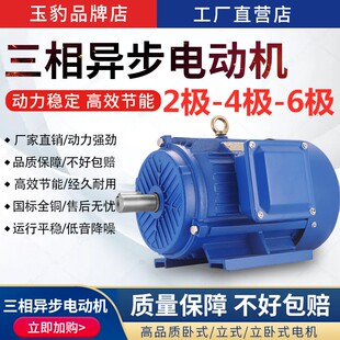 2.2 1.5 1.1 7.5KW全铜电机 5.5 三相异步电动机380V电机0.75