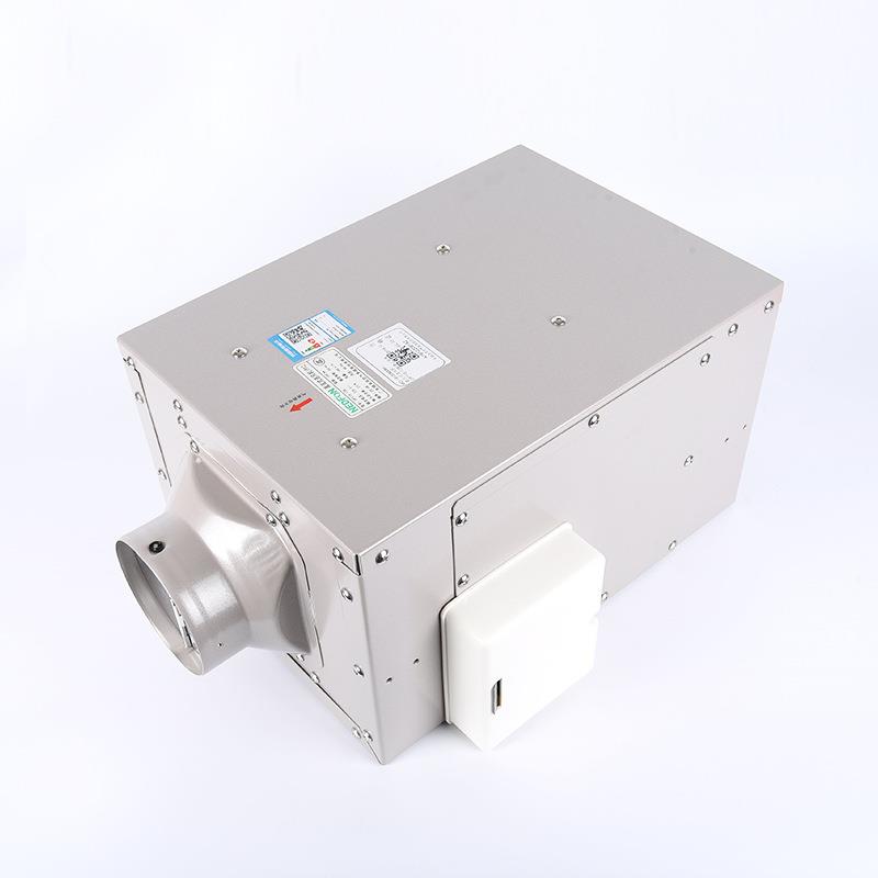 管道轴流风机轻音抽风机家用单向新风机商用新风系统换气机