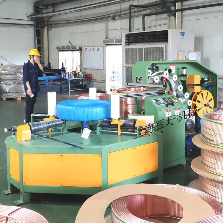 自动卧式线材缠绕机 线圈缠绕打包机 立式卷料缠绕包装机