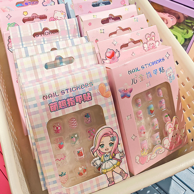 2025年新款儿童可爱发夹女侧边夹刘海夹碎超萌发饰卡通卡子美甲贴