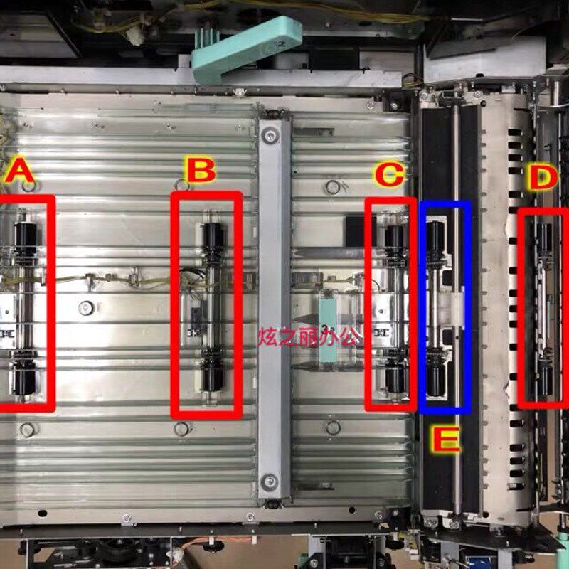 施乐4110 4112 4127  4595 900 1100 D95双面器搓纸轮杆优质改良