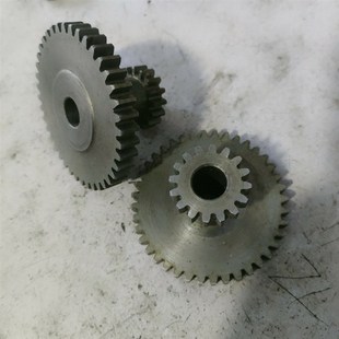 CW6180D车床配件3063D尾座双联齿轮Z16 兰州机床CW6163D 40内孔15