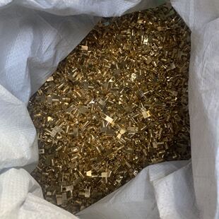 镀金废料炼金废料提炼黄金贵金属下炉电子镀金料洗金通讯镀金材料