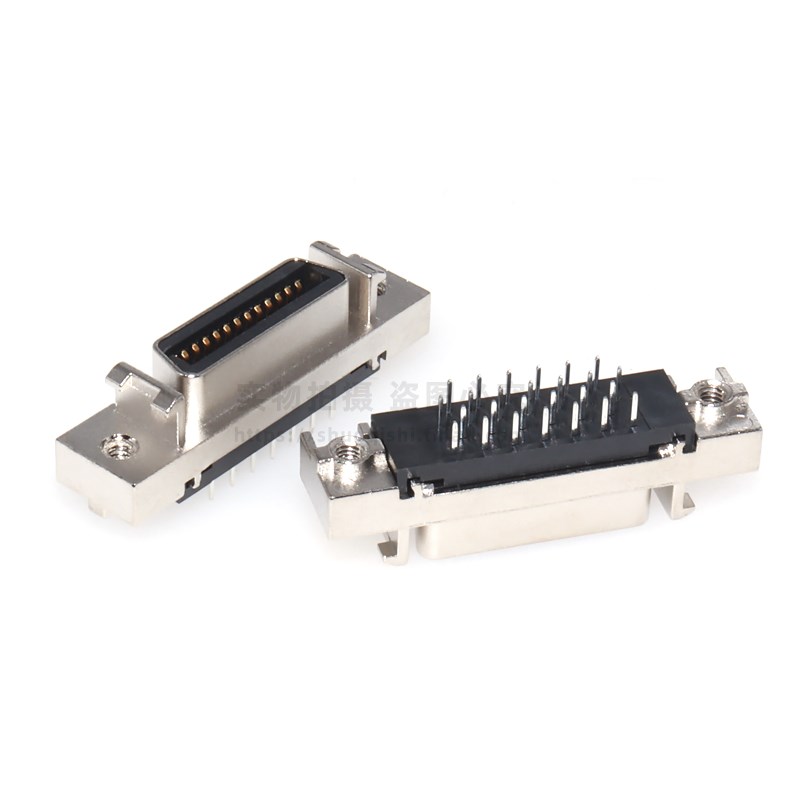 SCSI连接器 MDR插头 50芯 伺服驱动器接头 14P 20P 26P 36P 50PIN