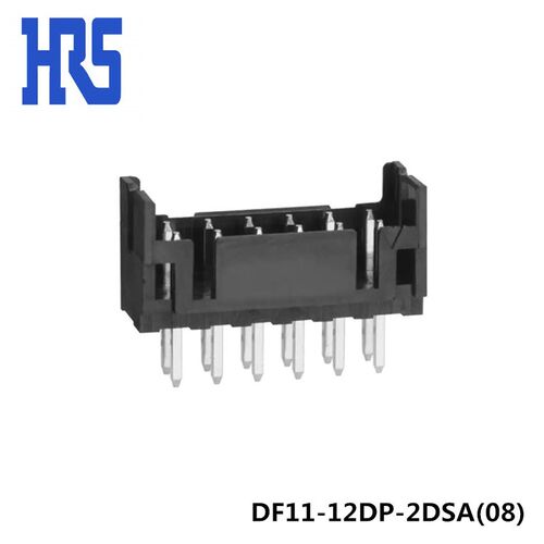 HRS广濑DF11-12DP-2DSA(08)原装连接器2.0间距12P直针现货