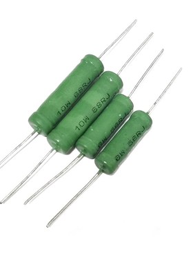 0.82RJ 0.22R 0.15R 0.47R 0.39R-RX21绿色保险绕线电阻瓦欧5W 6W