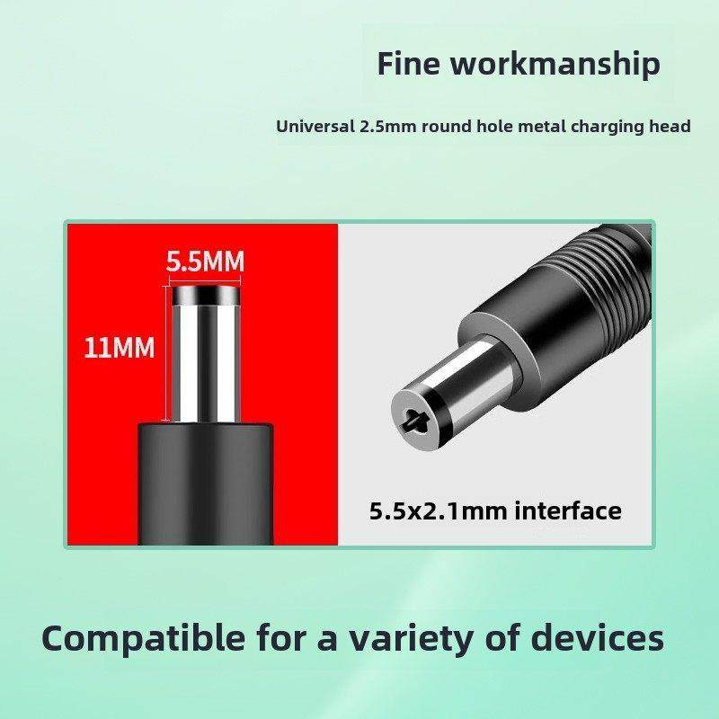 12V一分三电源适配器12伏5A4A3安路由器监控摄像充电线一拖三2A1A