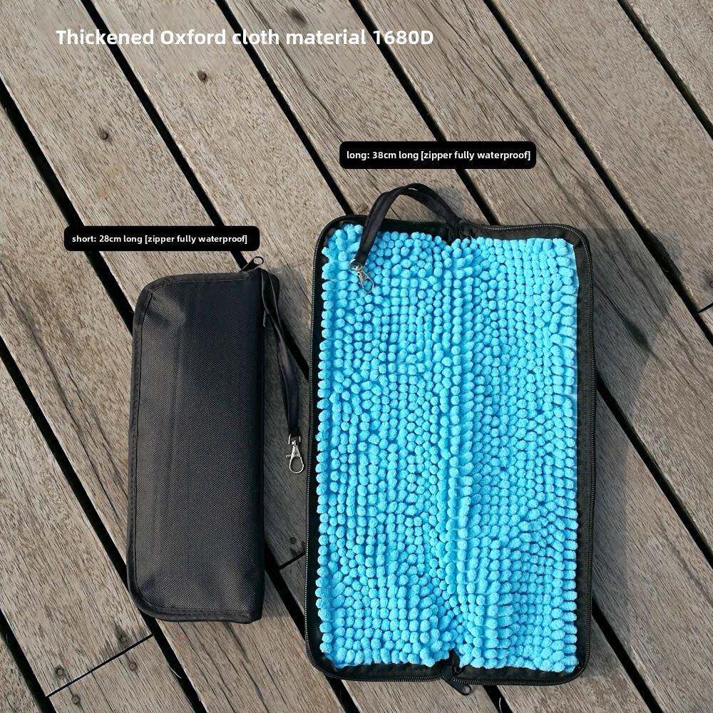 雨季防水吸水雨伞袋伞套日式雨伞收纳包创意车载折叠雨伞袋带挂钩