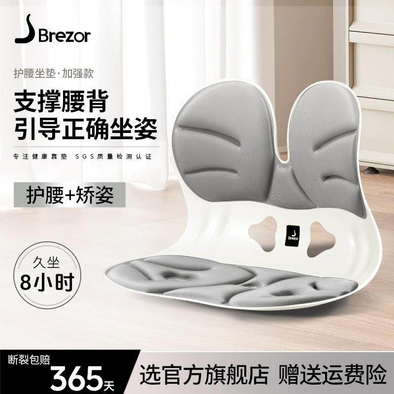 倍立正护腰坐垫久坐护腰神器办公室人体工学座姿椅靠背一体腰靠垫,居家布艺,腰靠垫,淘宝优惠券,粉丝福利购,淘宝优惠卷