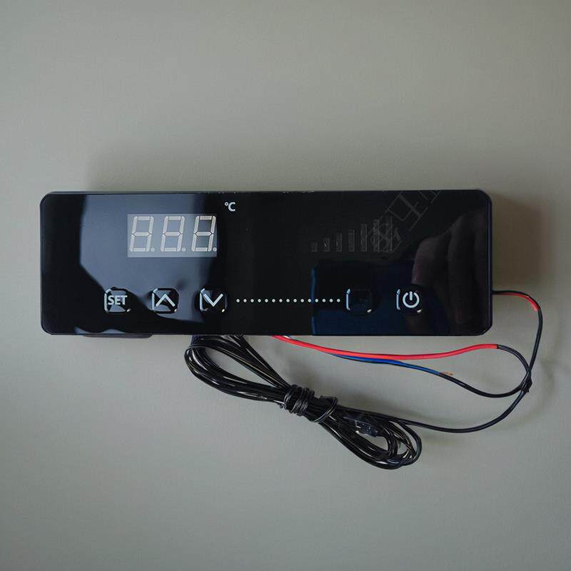 商用冰柜温度控制器电子数显控温器带探头温控仪表冷柜控制器开关