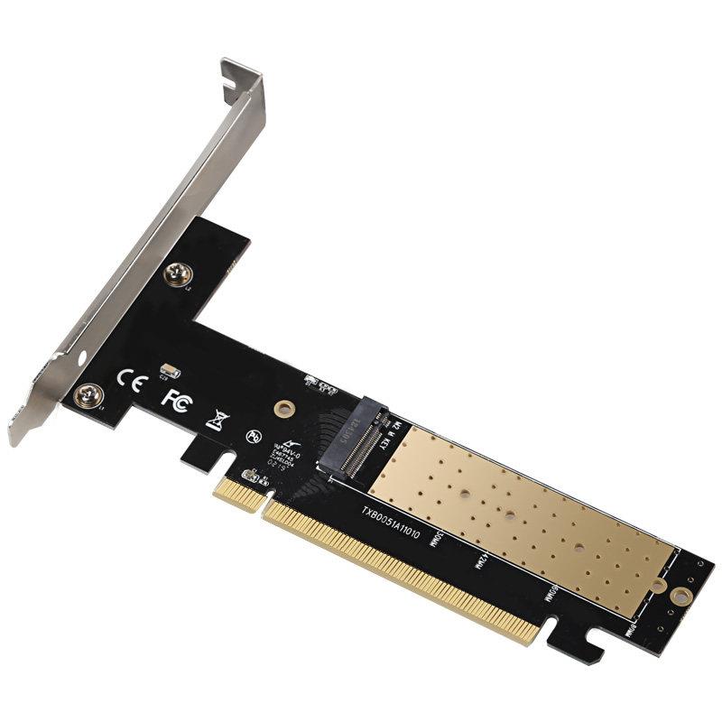 NVME协议硬盘 m.2转接卡PCIE3.0转M2高速扩展卡X16 显卡
