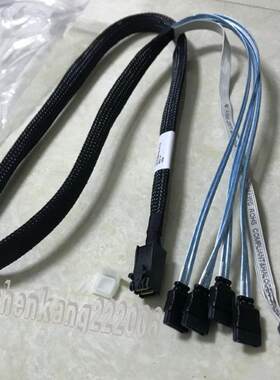 Sas阵列卡Minisas Hd 12g数据线Sff-8643到4*Sata与Lsi/Adaptec