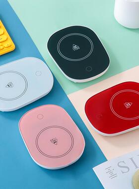 保温垫保温白色塑料陶瓷牛奶水杯圆形北欧杯垫塑料家用北欧保温碟