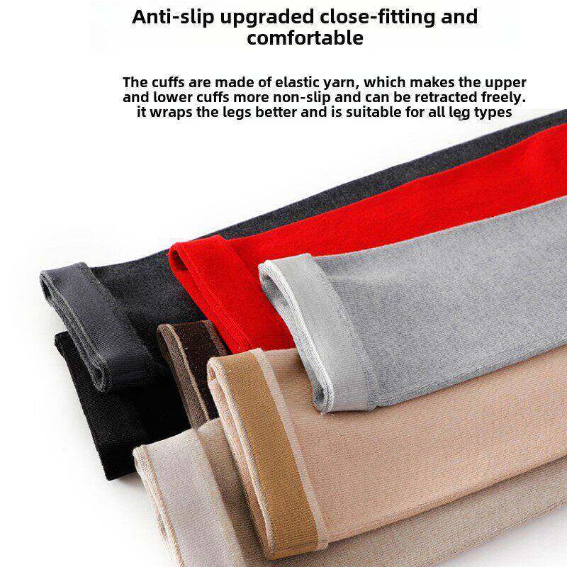 羊绒护腿长筒套秋冬女过膝袜加厚袜套保暖护小腿防寒加长护膝关节