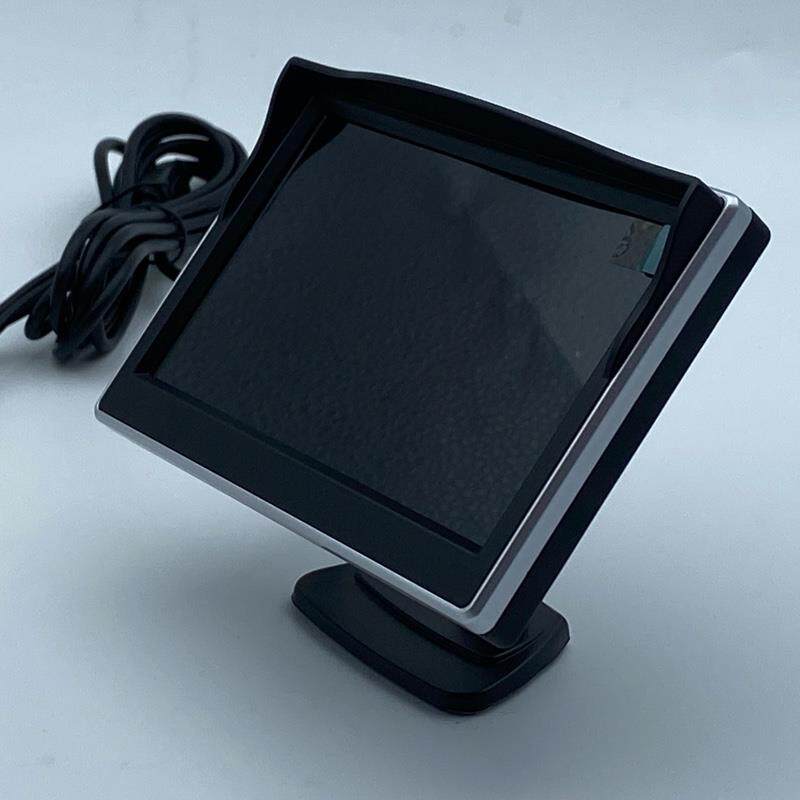 车用摄像头显示器屏幕倒车影像车载盲区IPS高清AV接口5/7寸12v24v