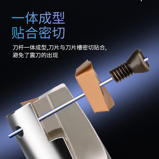 日立通装 ASM07小径铣刀刀片JDMT070204 加工中心快进给铣刀杆