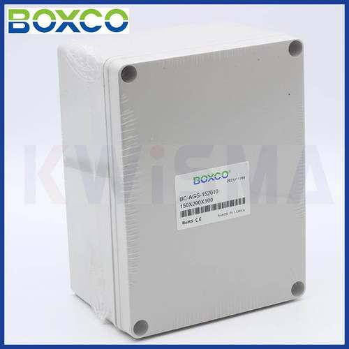 BOXCO原装进口AGS-152010塑料防水接线盒配电箱ABSPC阻燃透明IP67