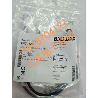 巴鲁夫接近传感器BES M08EF-PSC20B-BP00,3-GS49 BES03TU品质保证