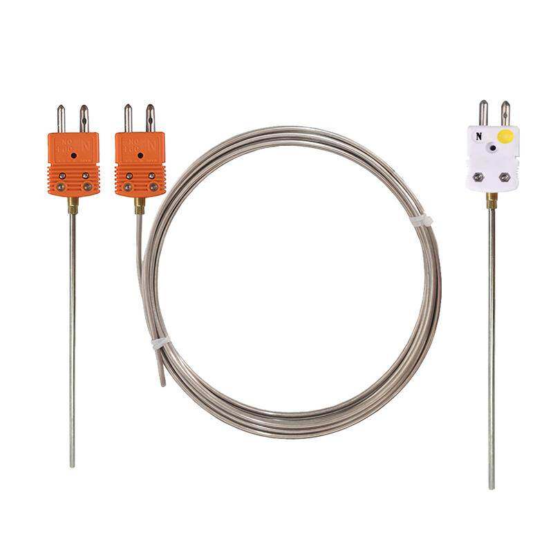 N型铠装热电偶耐高温1300℃高精度高品质INCONEL600材质进口探针 - 实物图
