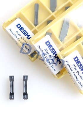 戴斯卡数控切槽刀片TDC 300/400 LF6018 不锈钢钢件通用双头切断