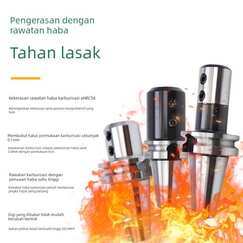 侧固式铣刀柄CNC数控加工中心BT30/40/50-SLA32高精度侧固U钻刀柄