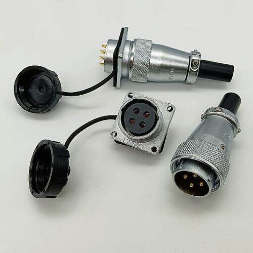 威浦航空插头插座方形WS24J4TQ WS24K4Z WS24K4TQ WS24J4Z连接器